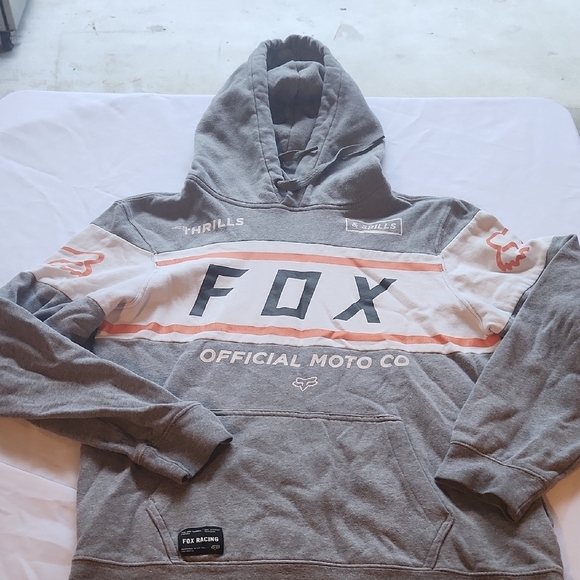 Fox Gray and White Men's Sweater - Picture 1 of 7